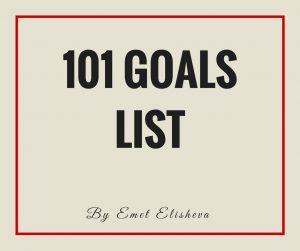 101 Goals list